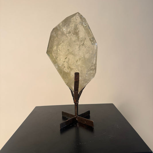 Citrine Crystal Slab on Stand