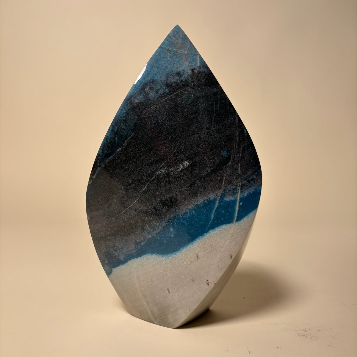 Trolleite Aqua Blue Flame Crystal