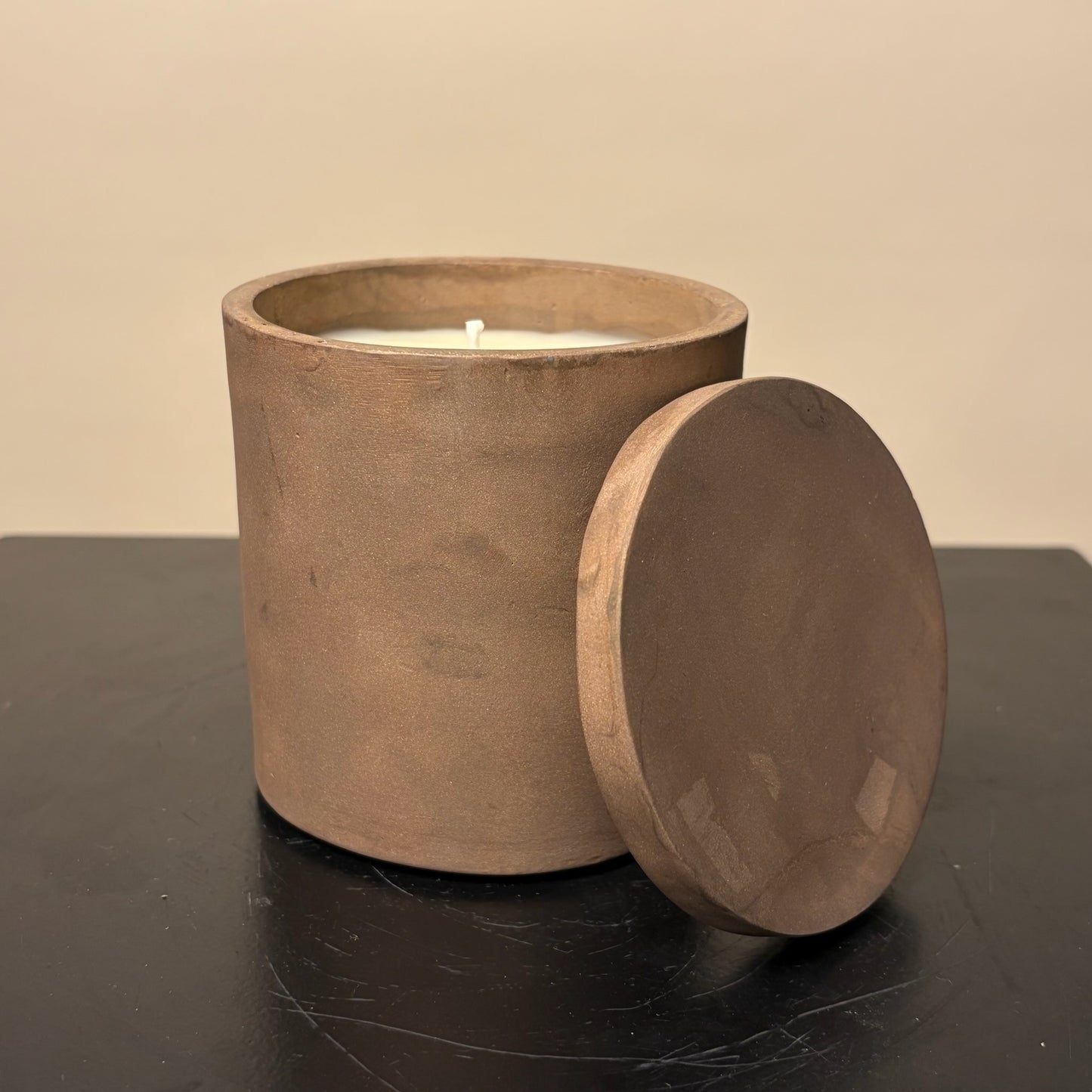 Solid Bronze Gardenia Candle 63