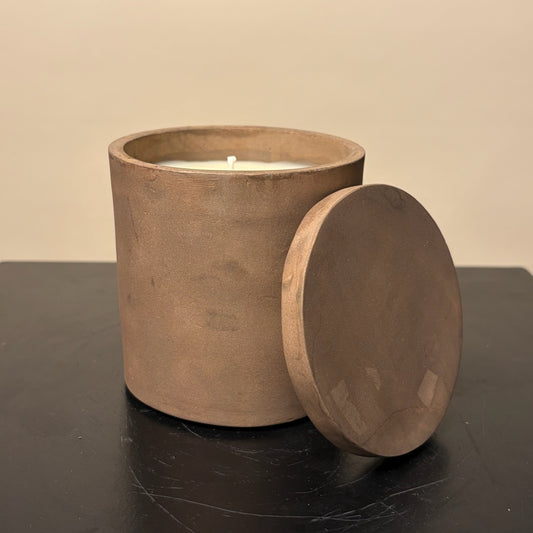 Solid Bronze Gardenia Candle 63