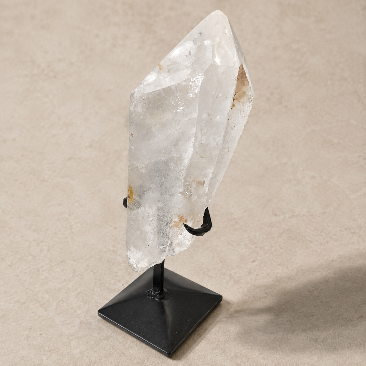 Abstract Quartz Crystal Generator on Stand