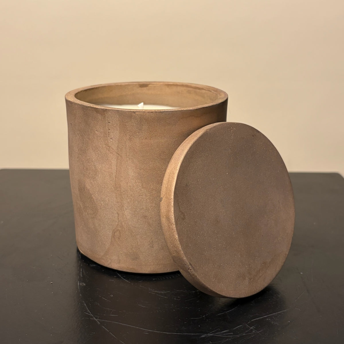 Solid Bronze Gardenia Candle 18