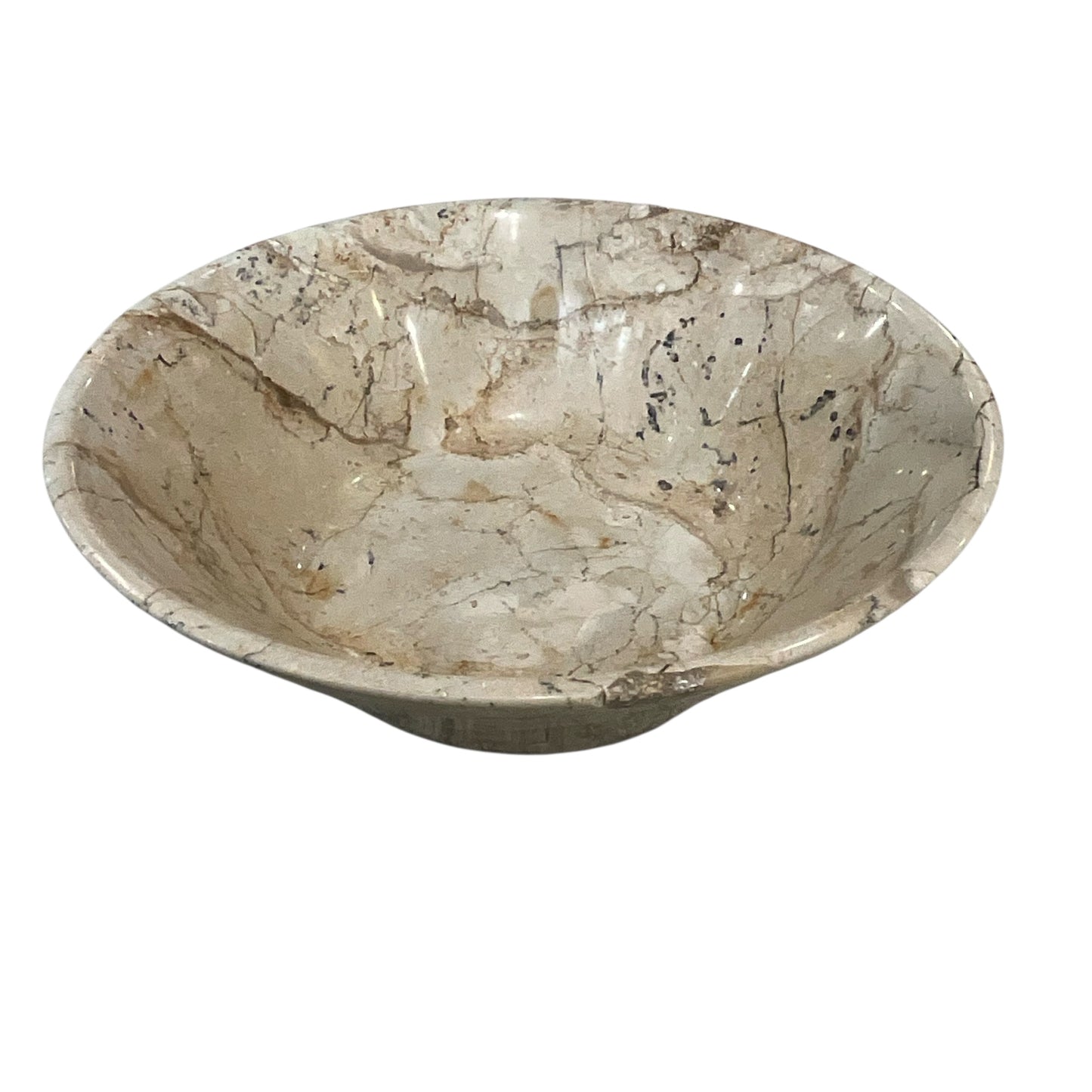Vintage Natural Stone Display Bowl
