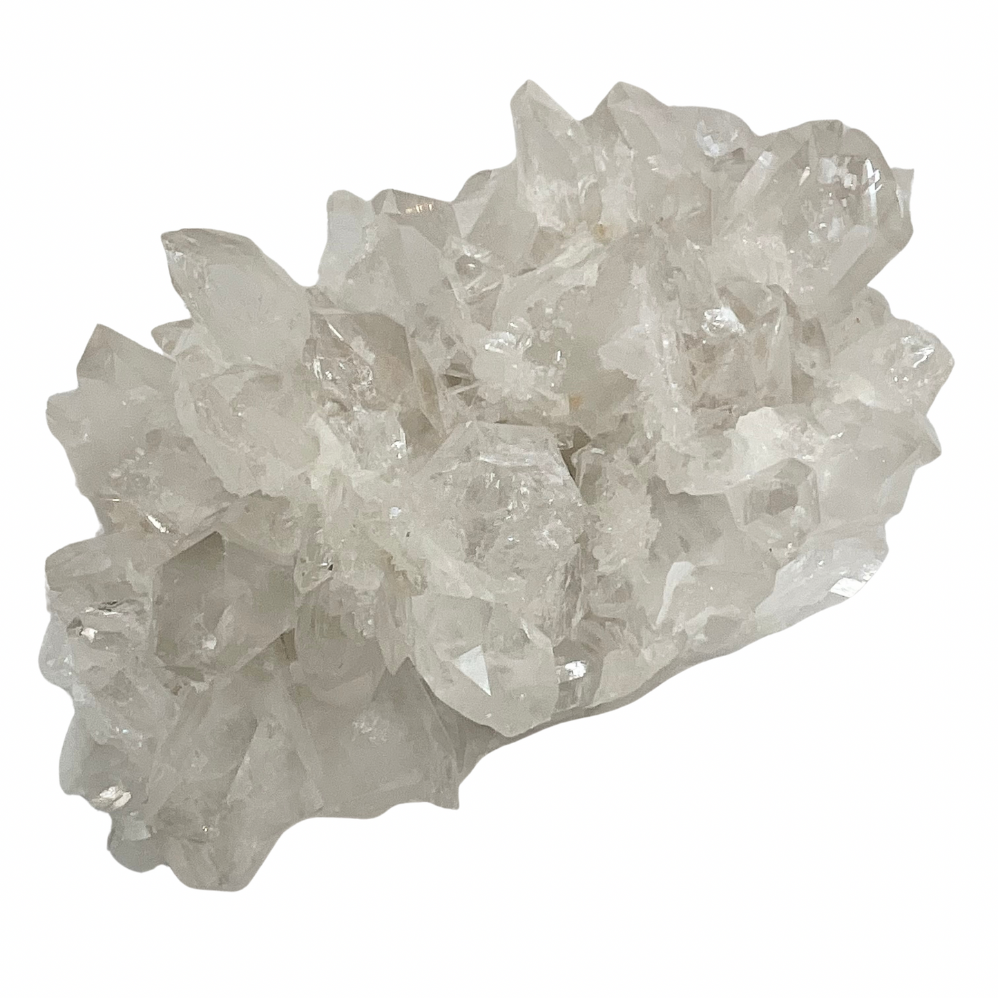 Large Quartz Crystal Multi Generator Cluster