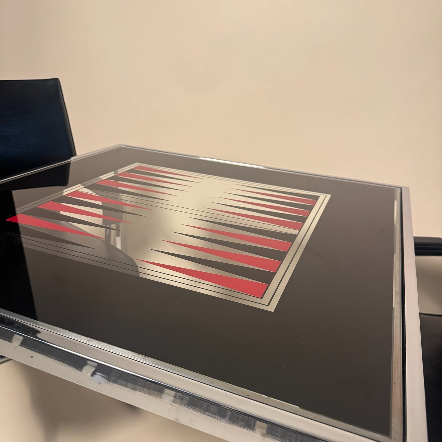 Maison Jansen Glass Game Table