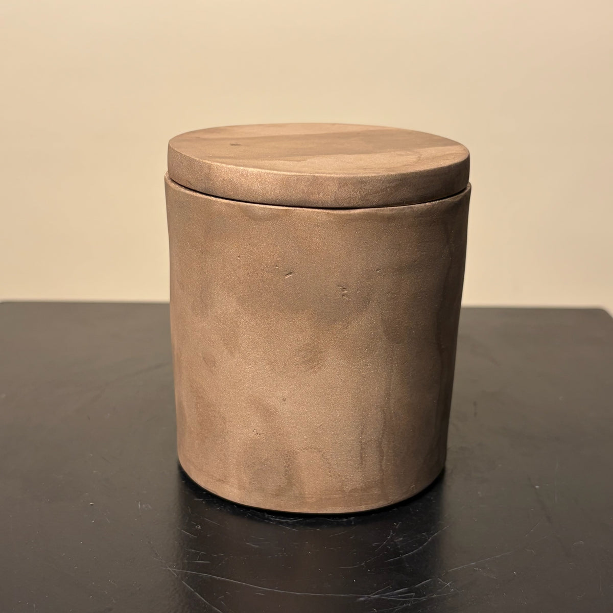 Solid Bronze Gardenia Candle 09