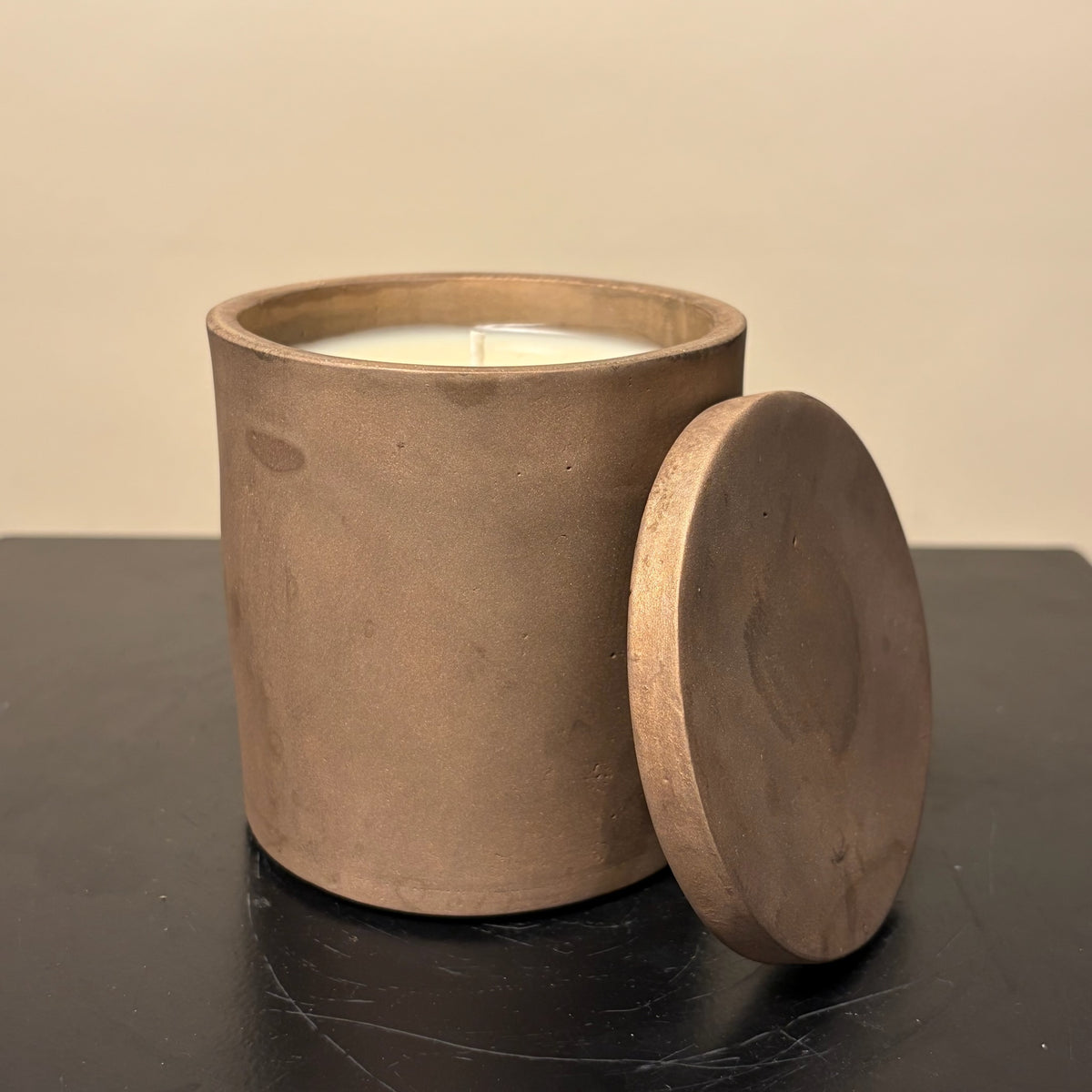 Solid Bronze Gardenia Candle 54