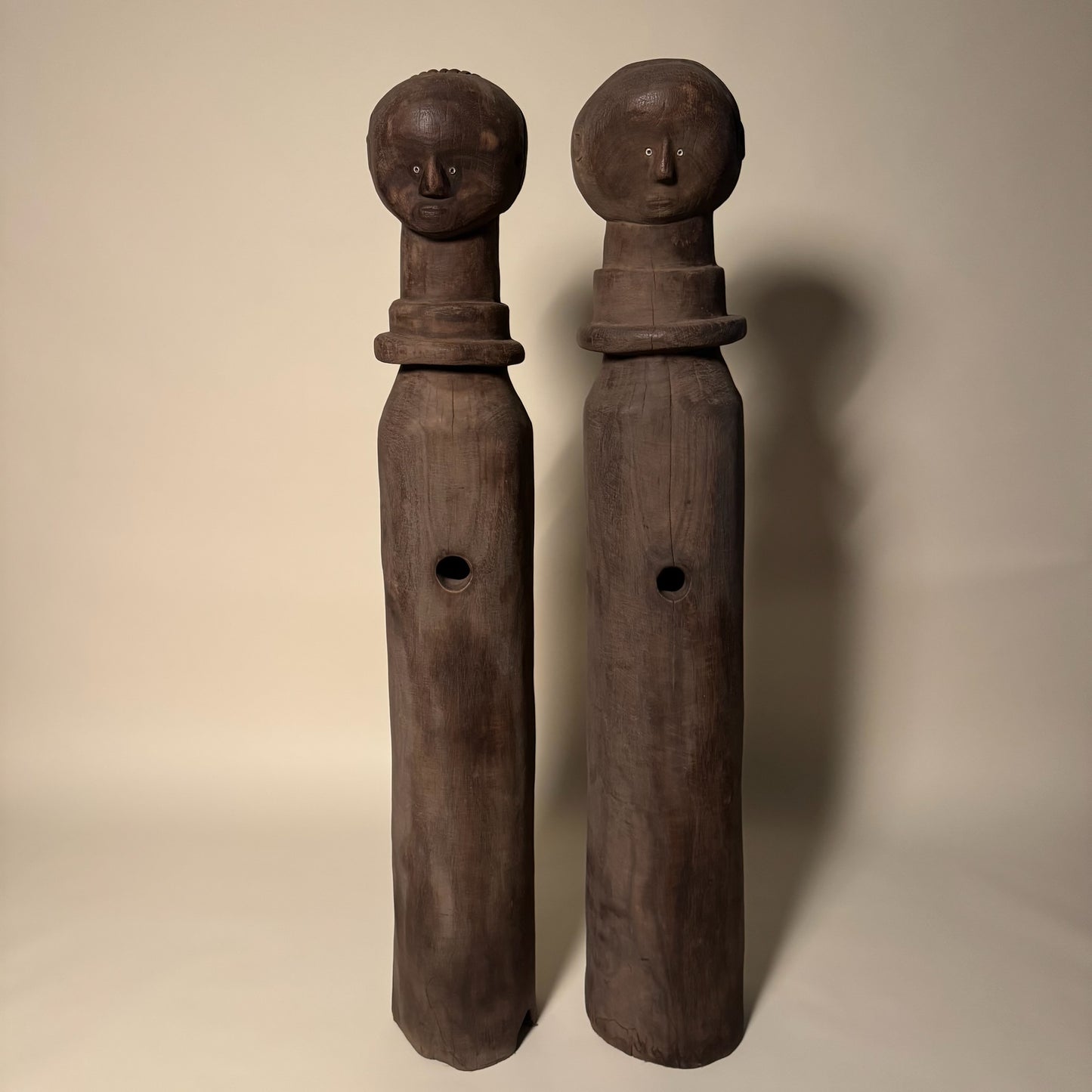 Pair of Bongo Wooden Posts