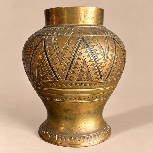 Ethiopian Bronze Vase