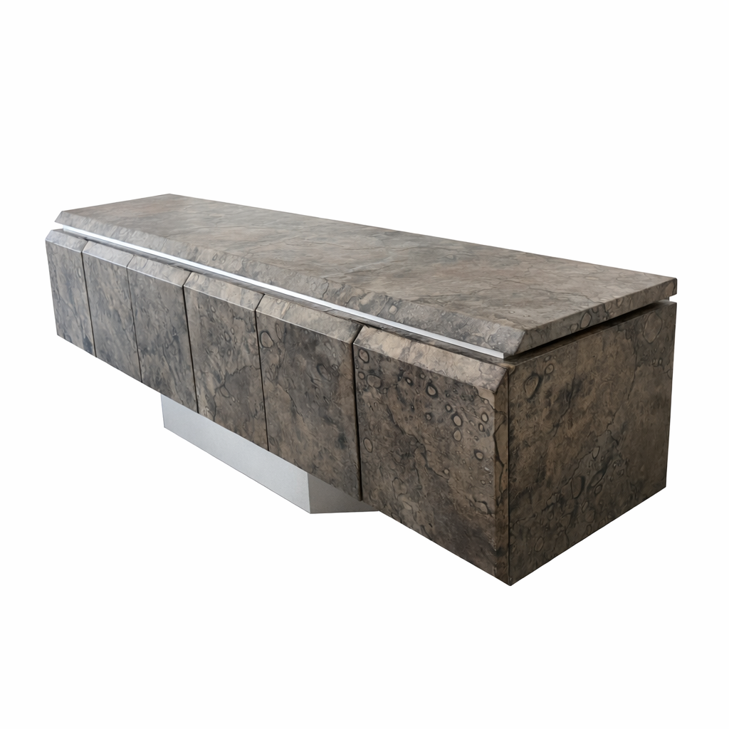 Goat Skin Buffet Credenza