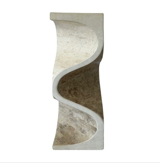 Marquis Collection Tessellated Accent Pedestal