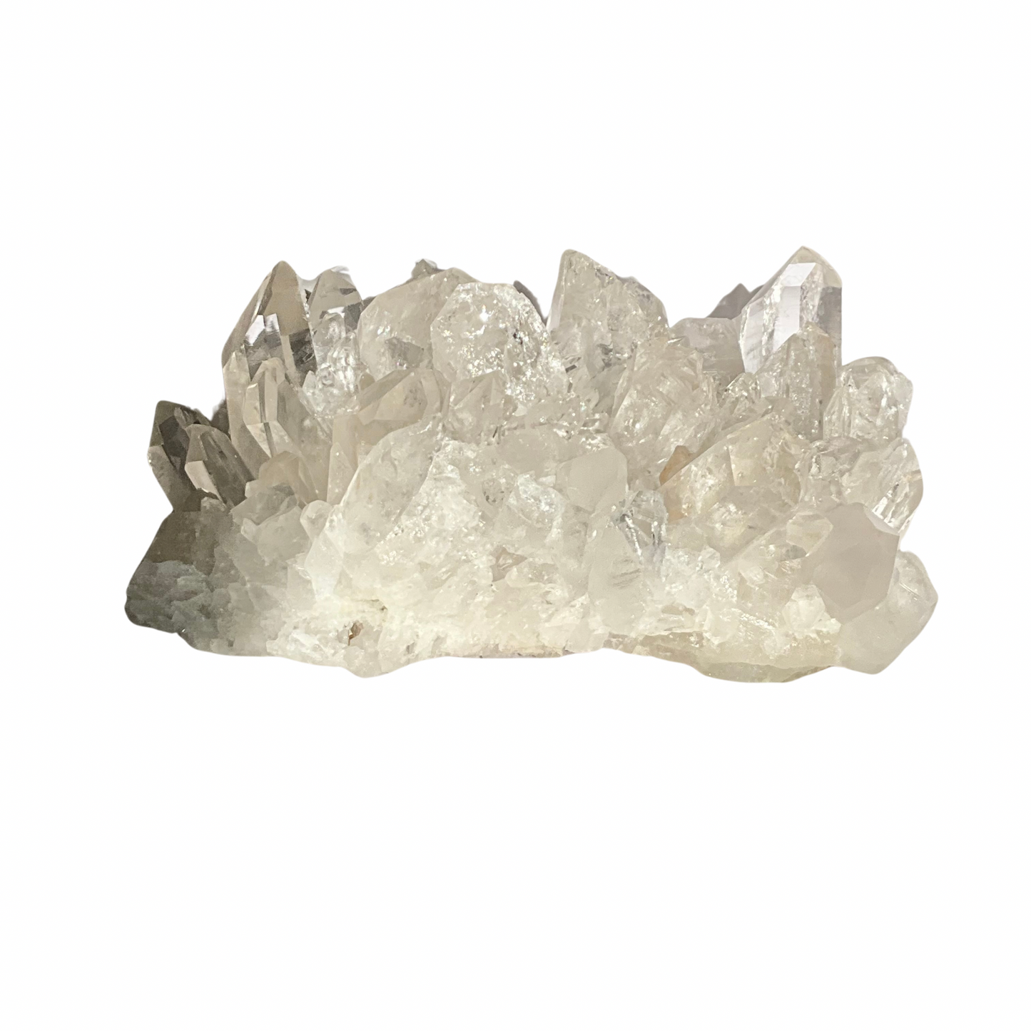 Large Quartz Crystal Multi Generator Cluster