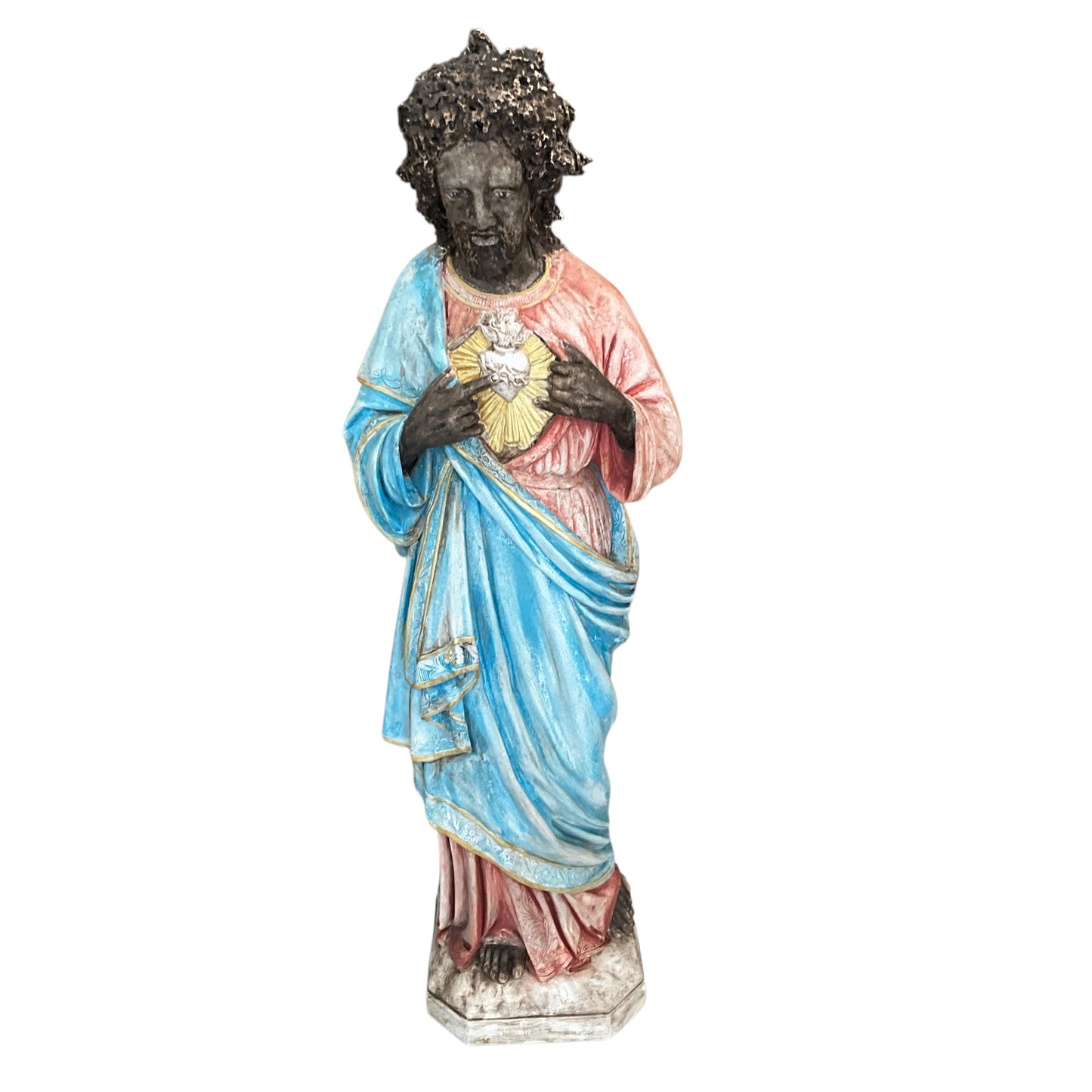 Black Jesus Sculpture by Bonnie Nelson