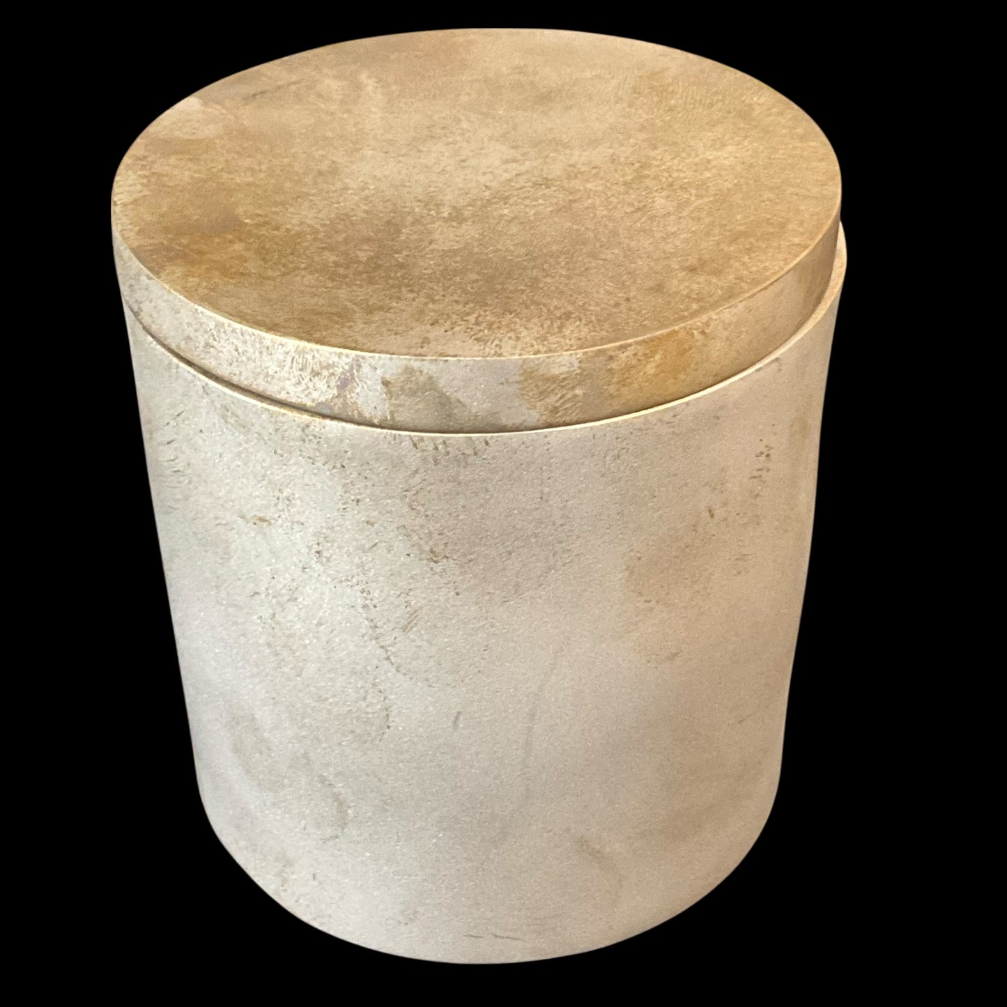 Solid Bronze Gardenia Candle with Lid R