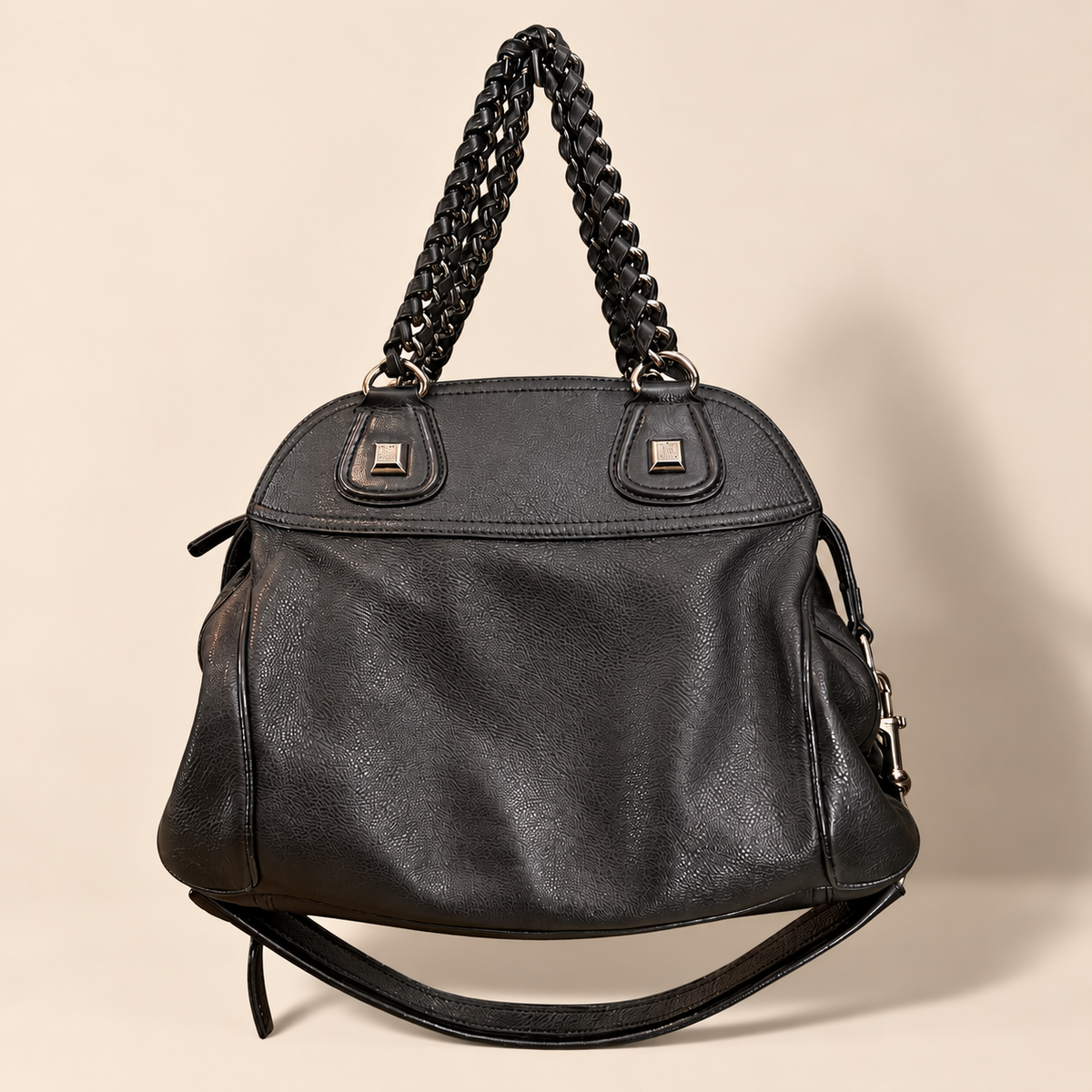 Givenchy Chain Wrap Nightingale Large Leather Tote Bag