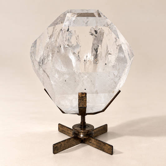 Lemurian Quartz Point On Stand 28 lbs
