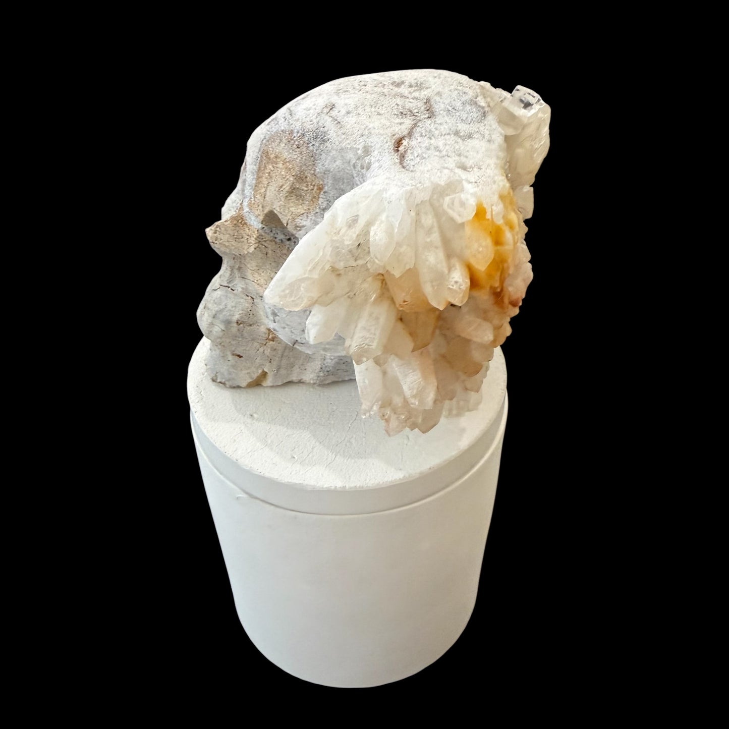 Quartz Crystal Skull Gardenia Candle #4