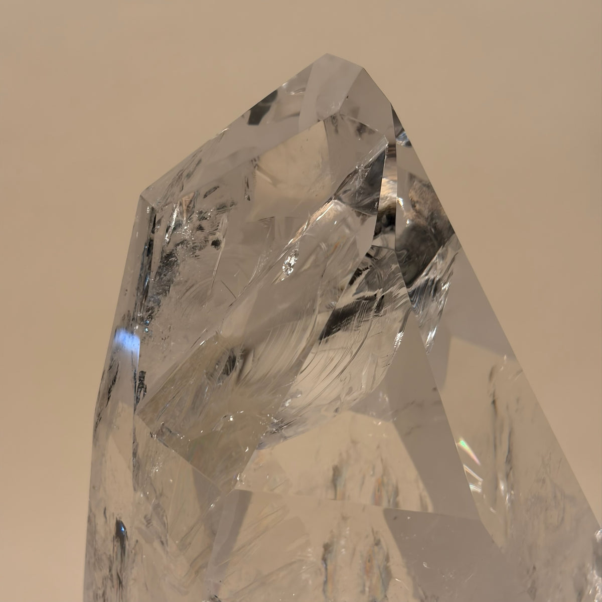 Lemurian Quartz Point Custom Stand 21lbs