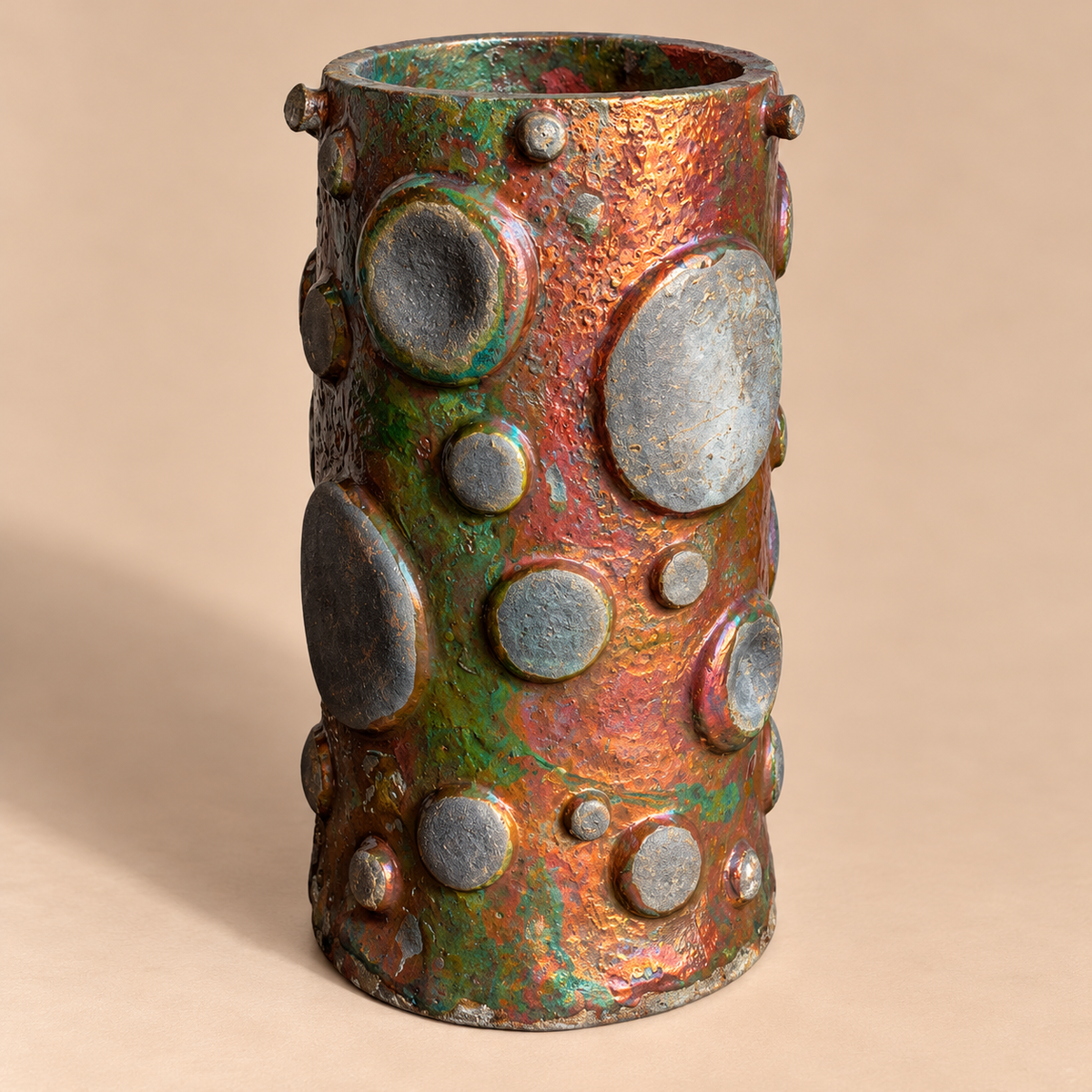 Artisan Brutalist Pottery Vase