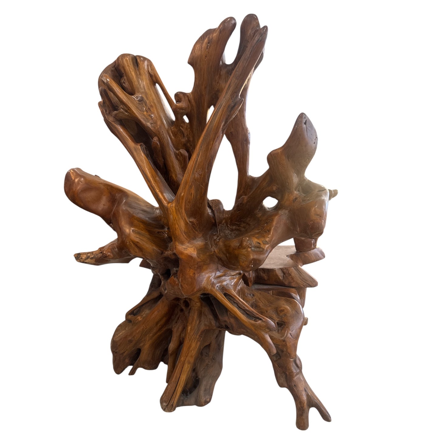 Large Root Wood Vintage Chair