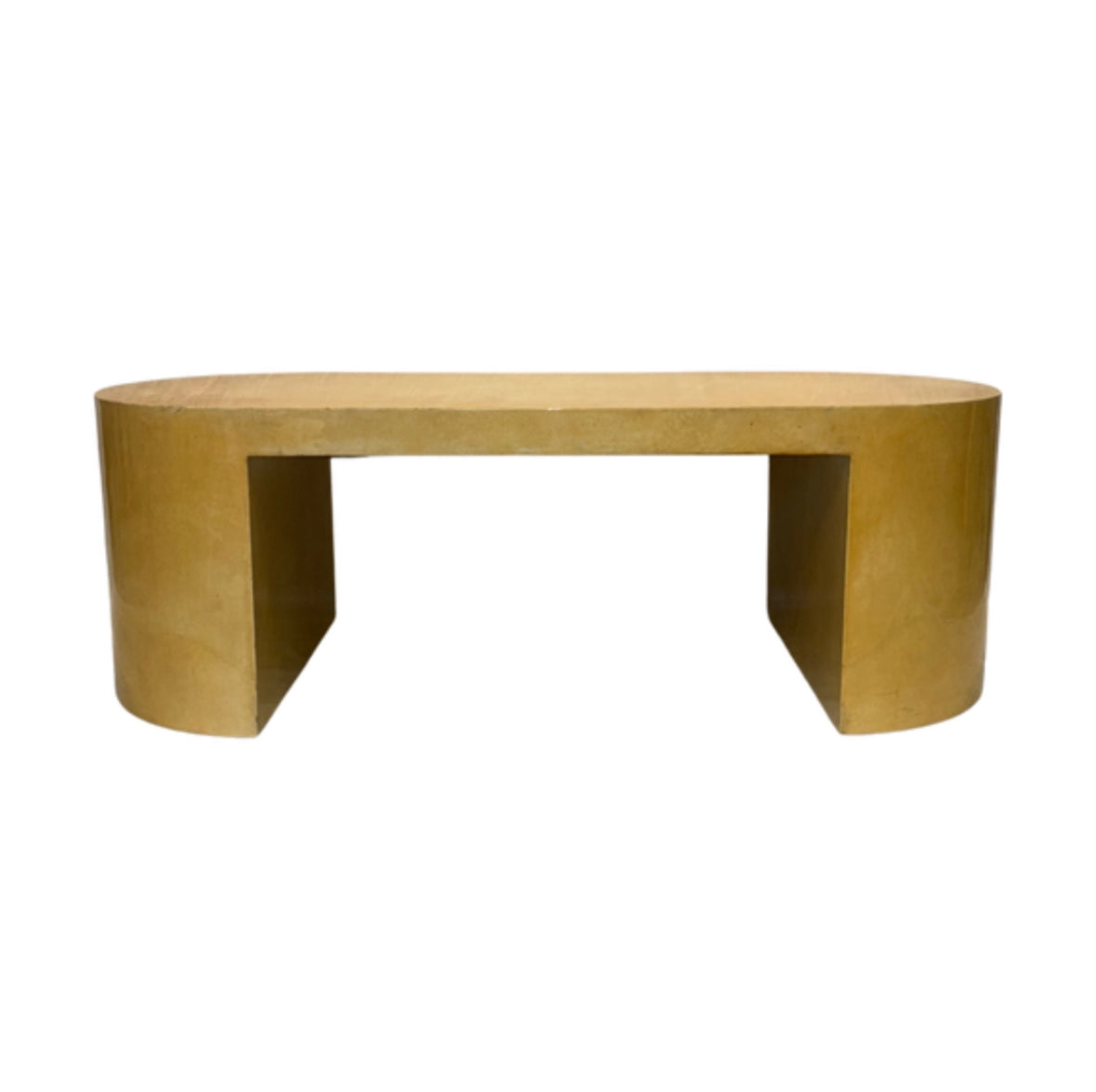 Karl Springer Goatskin Parchment Table