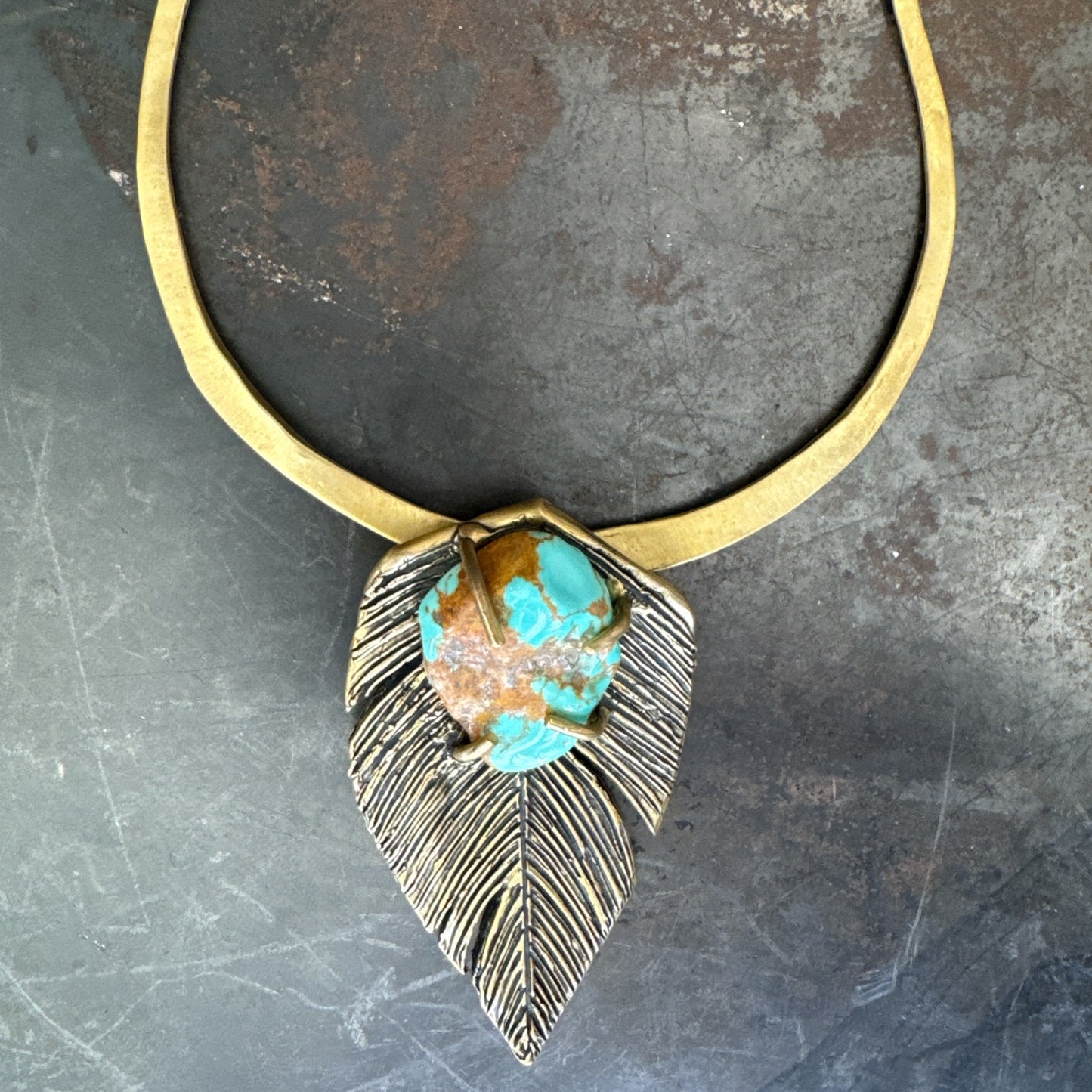 Flying Kingman Turquoise Choker