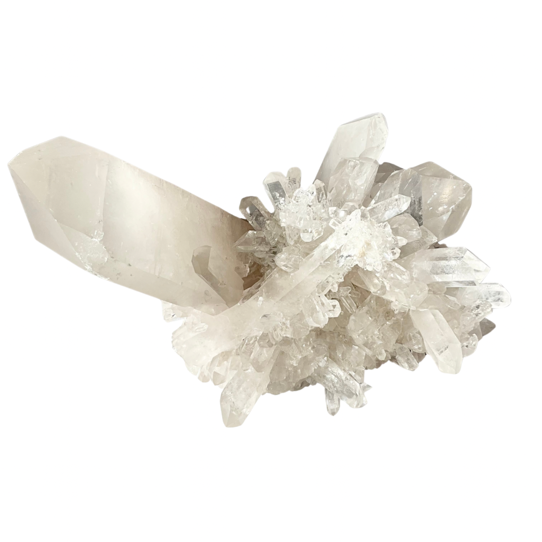 Quartz Crystal Large Cluster Free-Standing