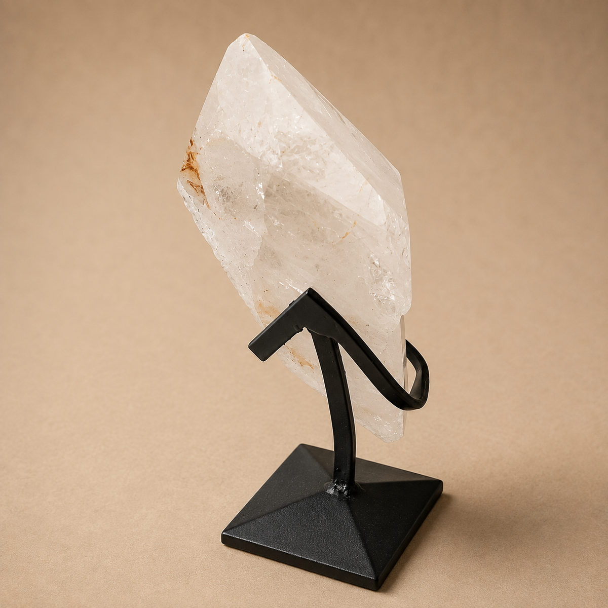 Abstract Quartz Crystal Generator on Stand
