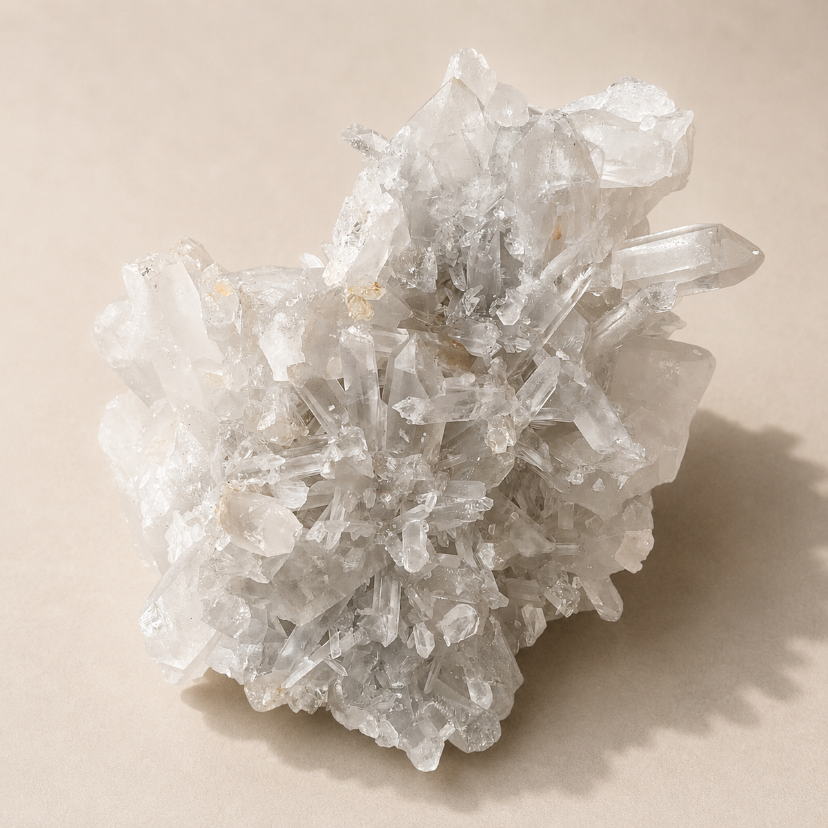 Quartz Crystal Generator Free-Standing Cluster