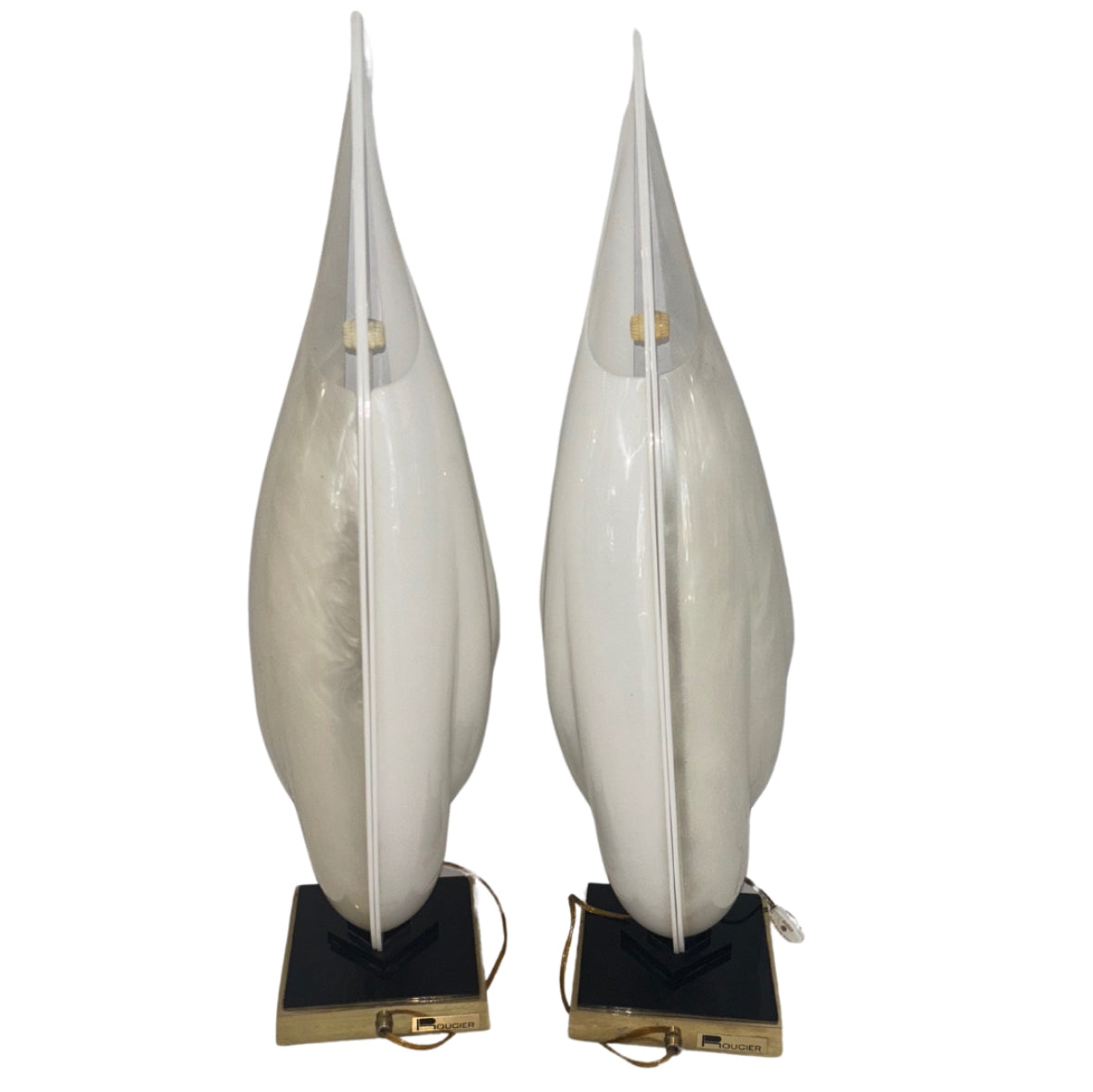 Pair Of Rougier Lamps