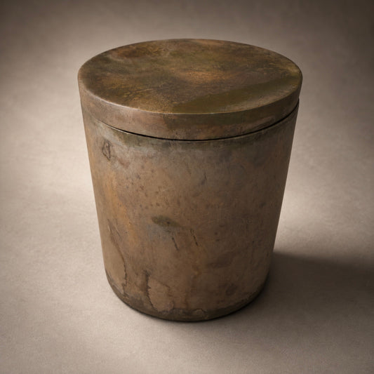Solid Bronze Gardenia Candle DD