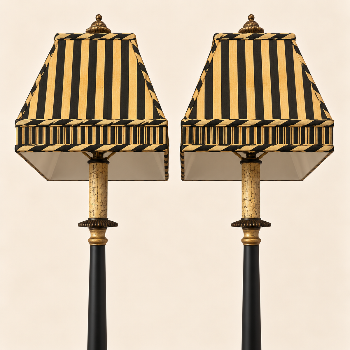 Pair of Vintage Neoclassical Table Lamps