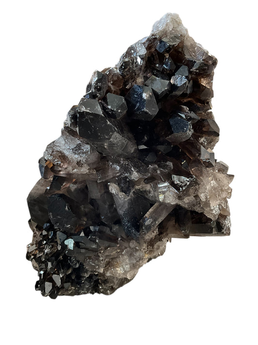 Smoky Quartz Crystal Cluster Large