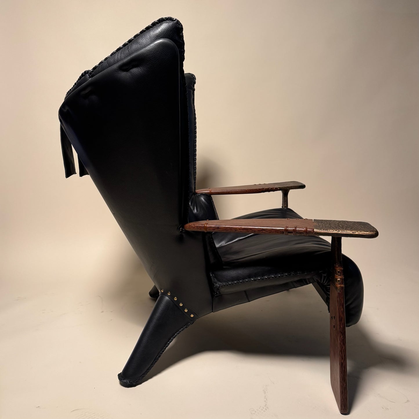 Par of Verite Pacific Green Arm Chairs