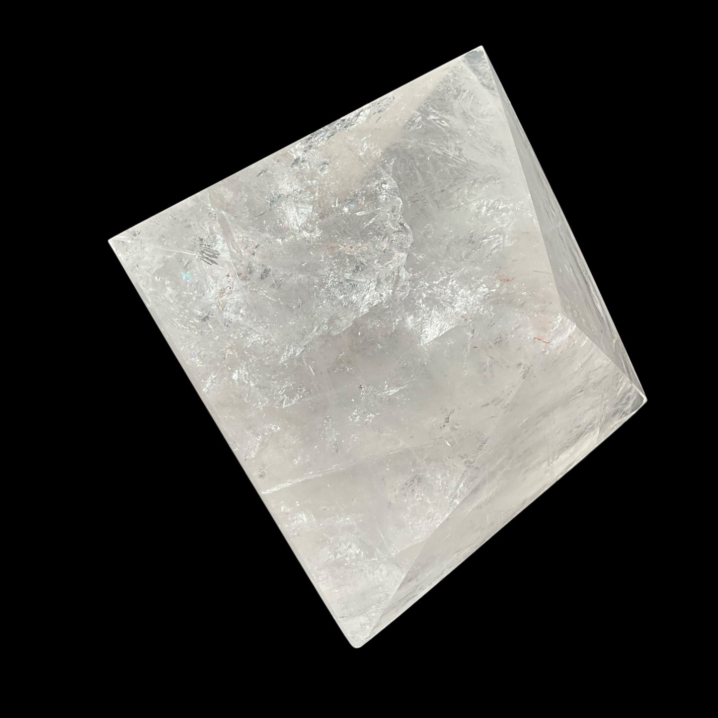 Quartz Crystal Bipyramid Polished Free-Standing