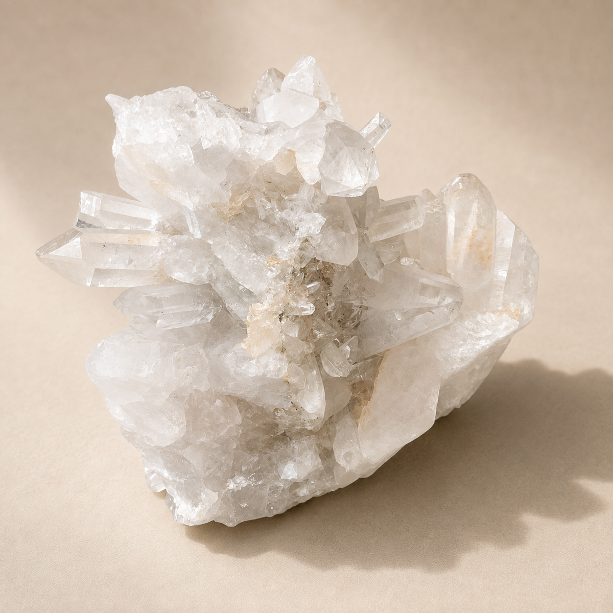 Quartz Crystal Generator Free-Standing Cluster