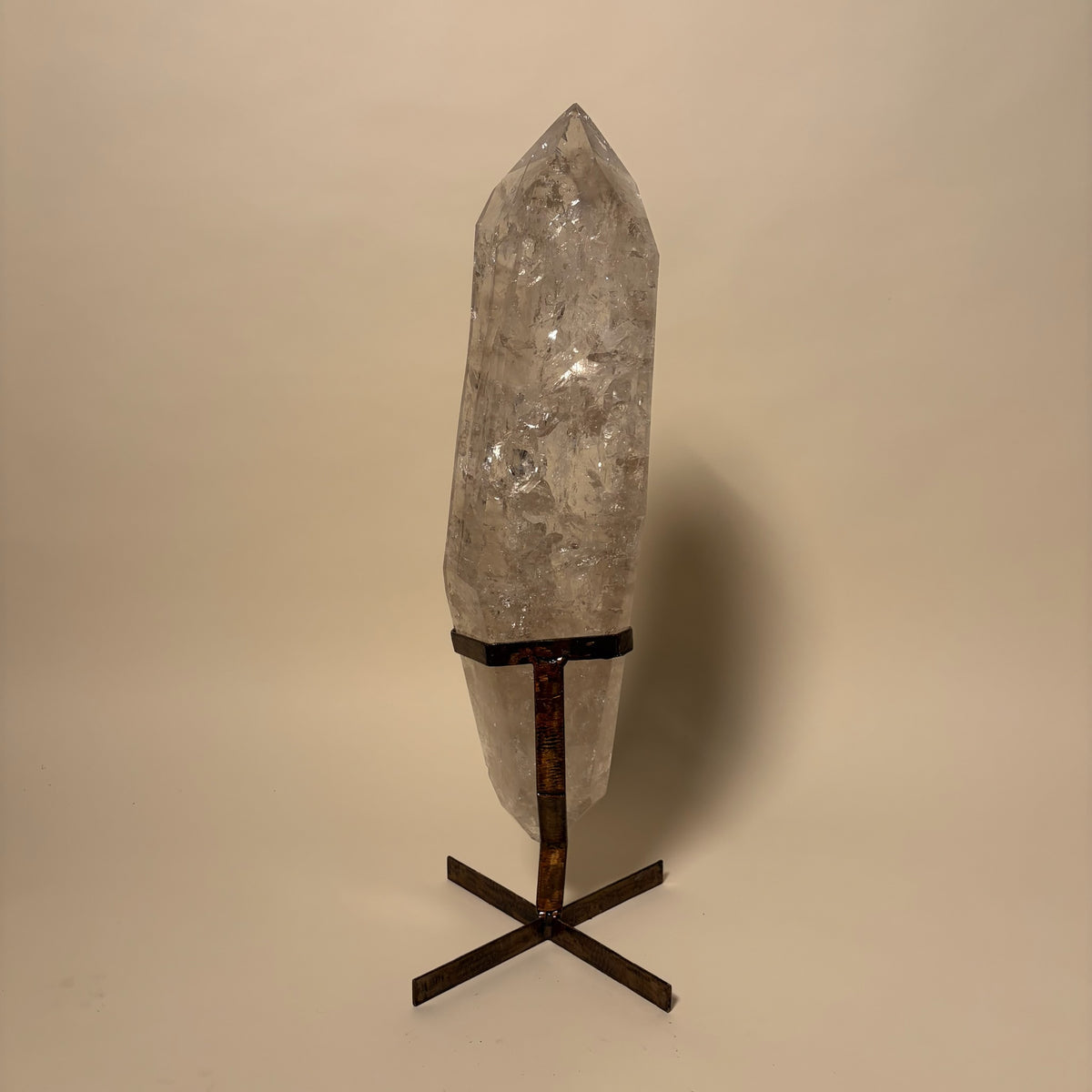Quartz Crystal Double Point 28 lbs