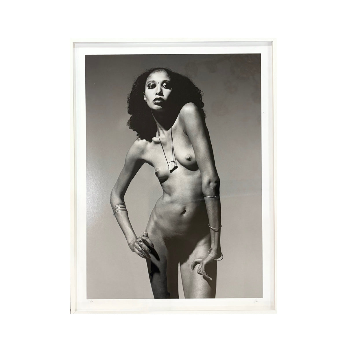 "Donyale Alone" Framed Photograph