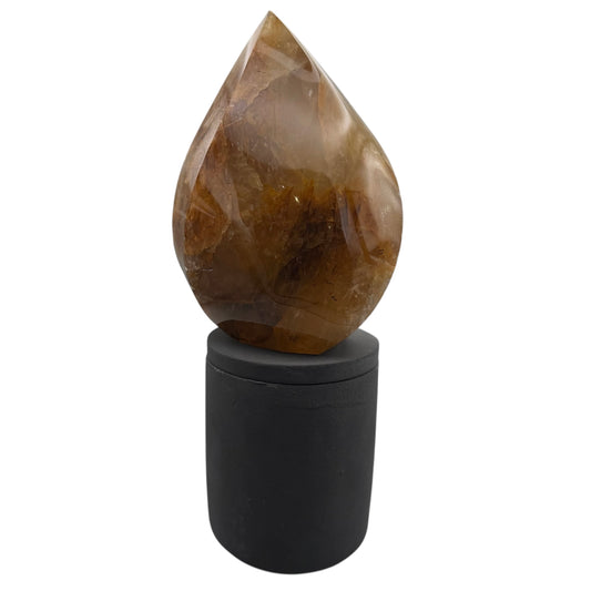 369 For House of Nulla Black Rose Candle with Golden Healer 19