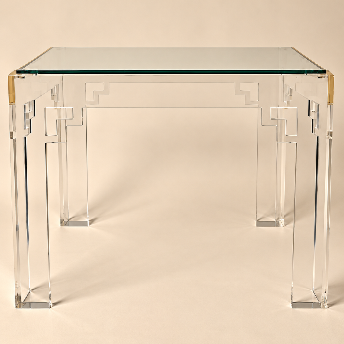 Pair of Lucite Side Tables by Jeffrey Bigelow