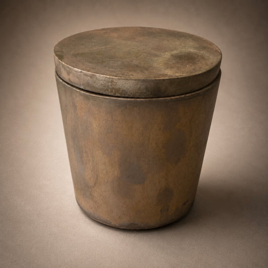Solid Bronze Gardenia Candle II