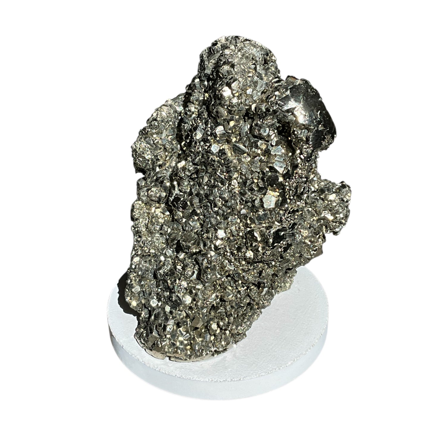 Abstract Pyrite Lid Gardenia Candle #1