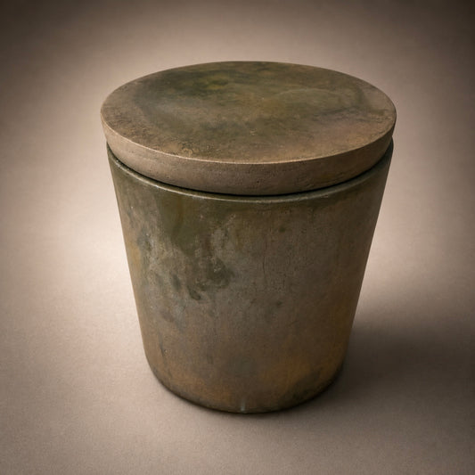 Solid Bronze Gardenia Candle GG