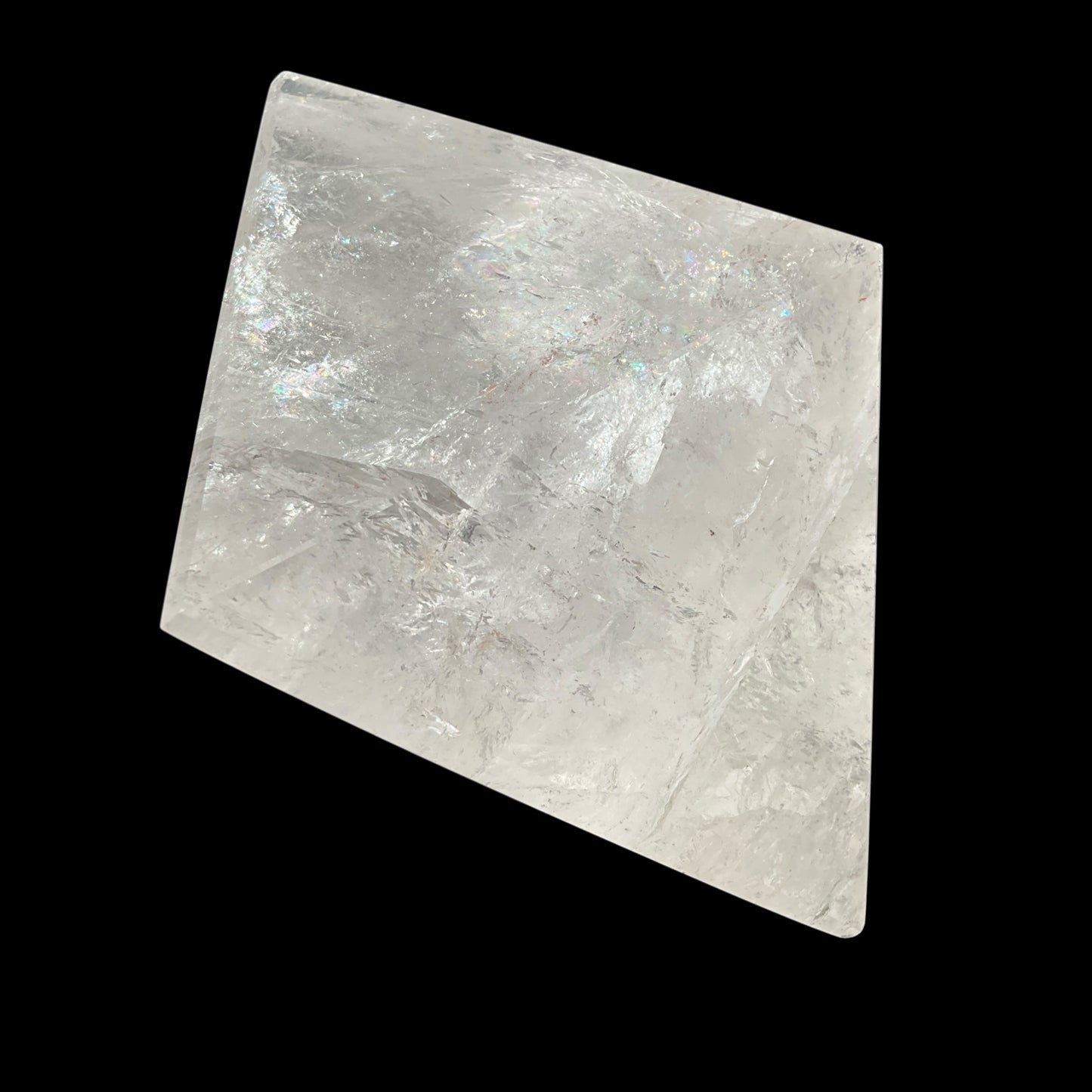 Quartz Crystal Bipyramid Polished Free-Standing