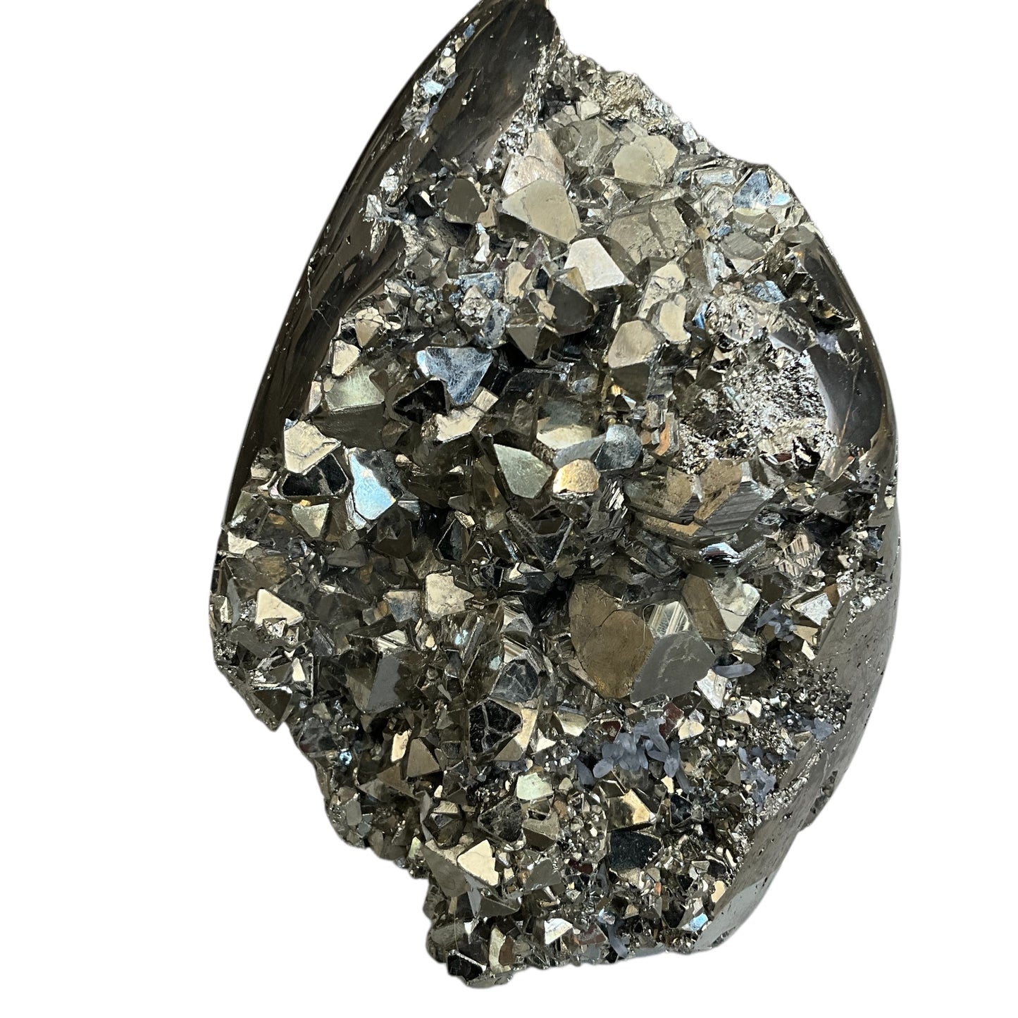 Large Abstract Pyrite Lid Gardenia Candle #3