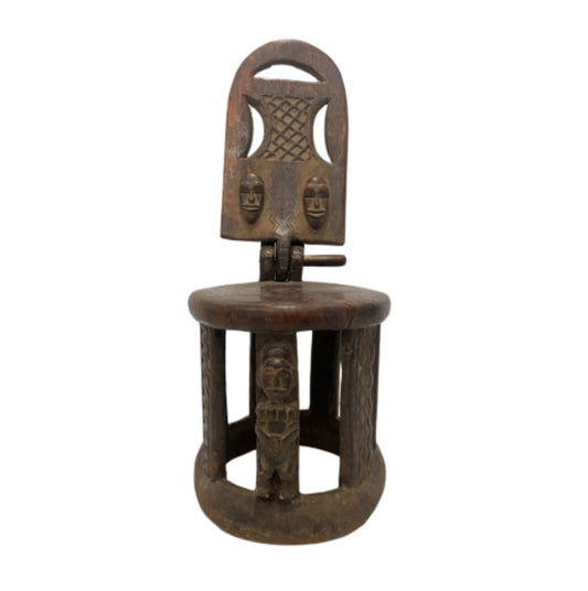 Small African Carved Stool