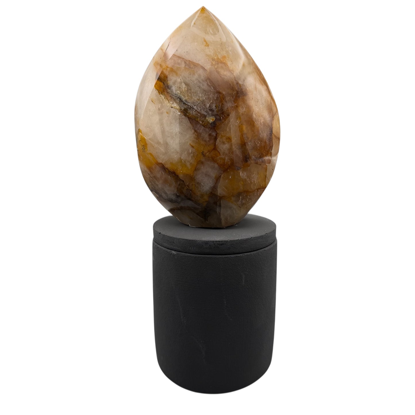369 For House of Nulla Black Rose Candle with Golden Healer 13