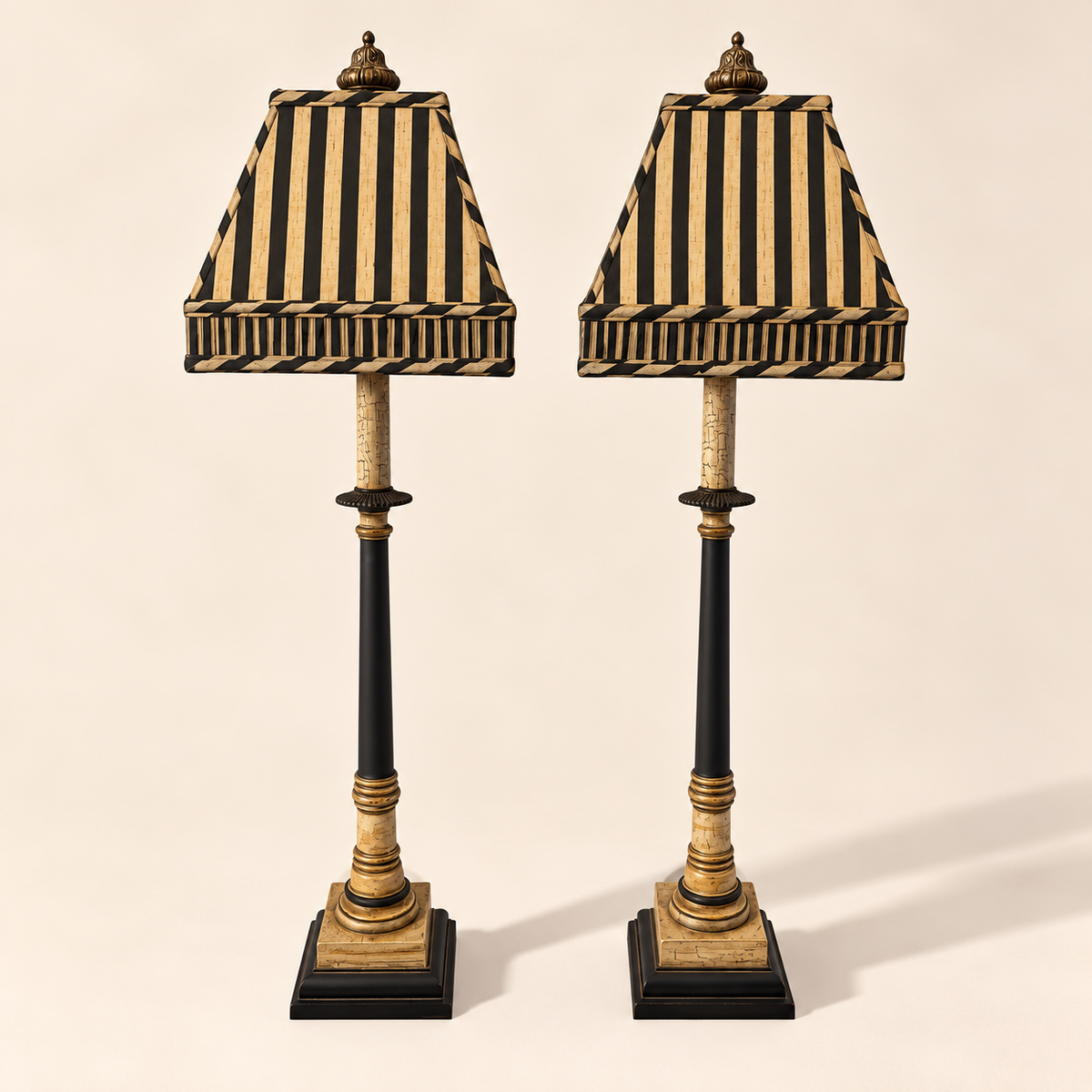Pair of Vintage Neoclassical Table Lamps