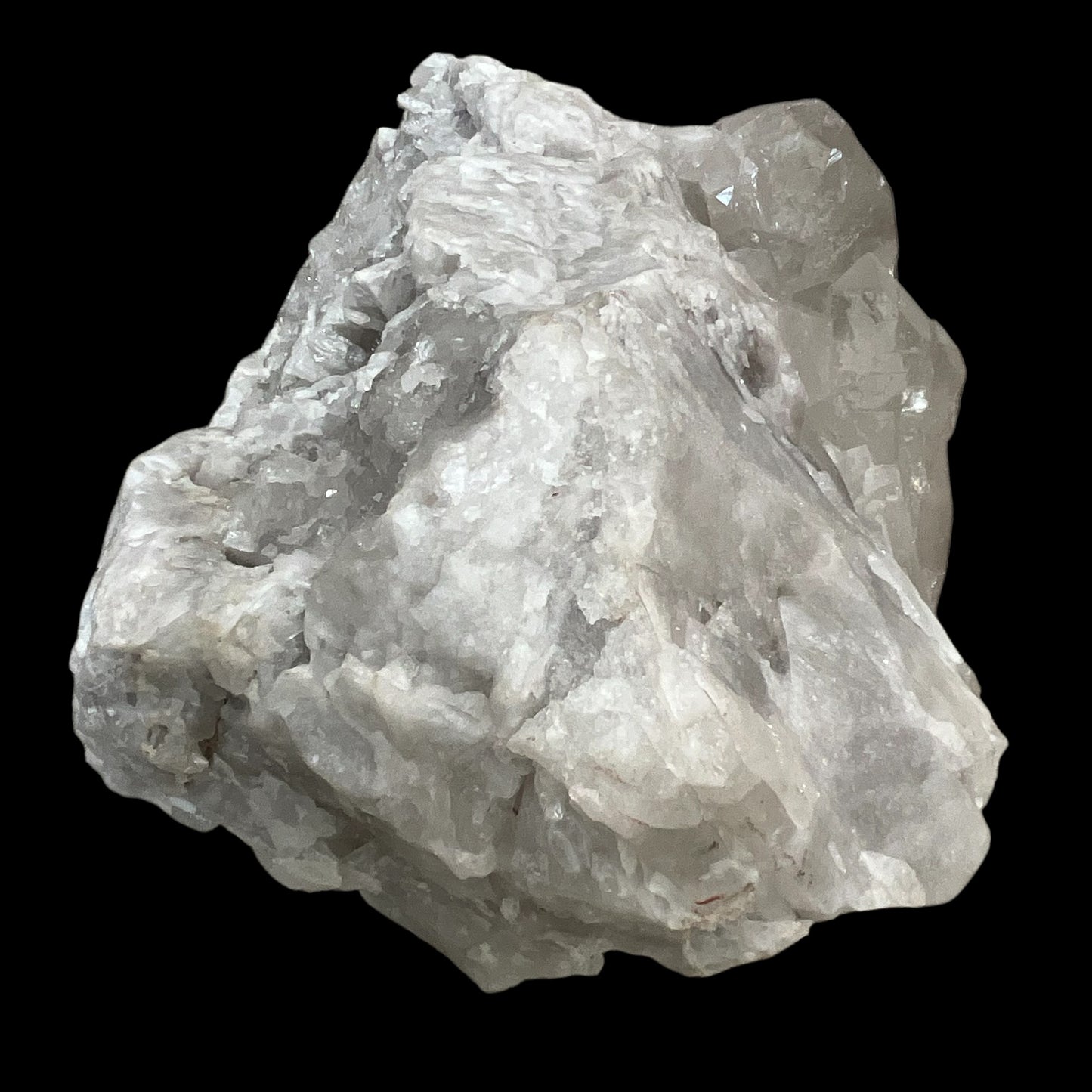 Quartz Crystal Free-Standing Cluster with Generators