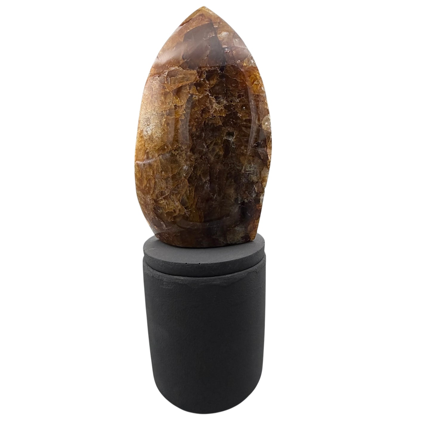 369 For House of Nulla Black Rose Candle with Golden Healer 18